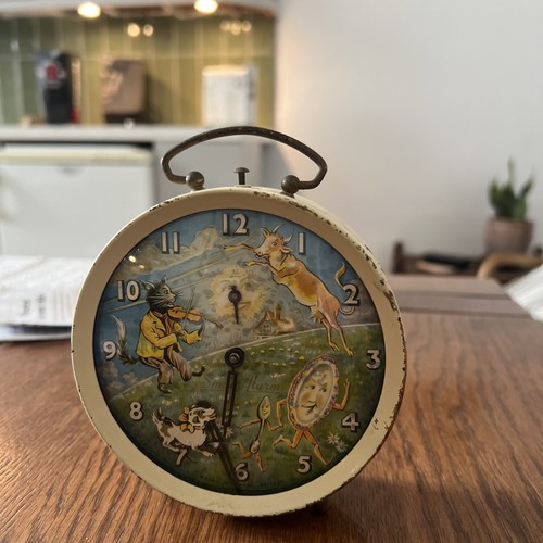 Vintage rare smith alarm clock - alarm,