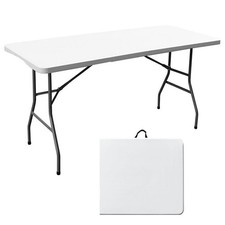 HEAVY DUTY INDOOR OUTDOOR PORTABLE FOLDING PICNIC PARTY DINING CAMPING TABLE