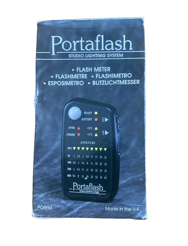 New portaflash studio lighting - new,