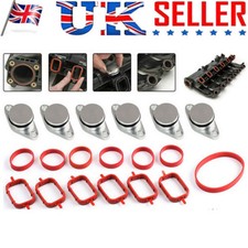 6X 33 mm Swirl Flap Replacements Removal Blanks Delete Plug For BMW  M47 E60