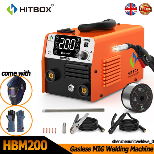 Hitbox 200a flux mig welder - flux,