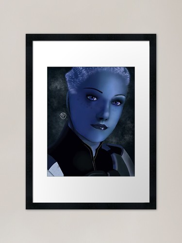 Liara soni framed art - t'soni,