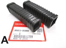 2x footrest rubber footrest