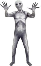 Kids The Rake Morphsuit Boys Girls Creepepasta Halloween Fancy Dress Costume