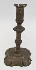 GEORGIAN​ BRASS CANDLESTICK