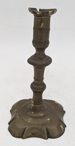 Georgian brass candlestick - georgian​,