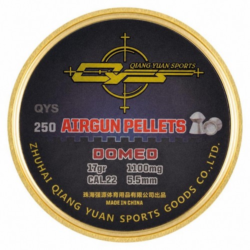 Qys airgun pellets - airgun, domed