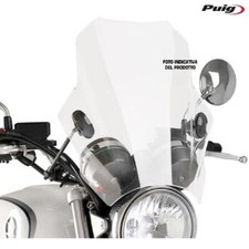 PUIG UNIVERSAL FAIRING BAT TRANSPARENT FOR DUCATI 821 MONSTER 2014-2018