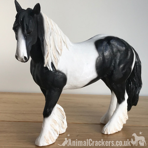 Piebald black white cob - &,