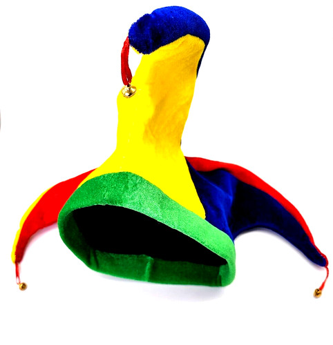 Court jester joker - court, with