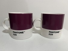 Pantone 229 Espresso Mugs x 2