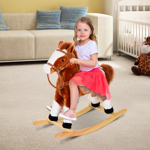 Baby rocking horse plush ride - horse,