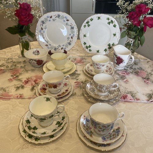 Afternoon tea set matched - afternoon,