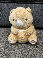 Fluffnest Buttons The Honey Bear Yellow Plush Fluff Nest Puff Pals