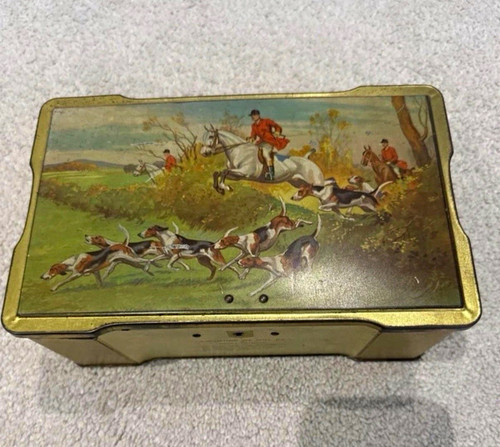 Vintage clarnico sweet - vintage, tin,