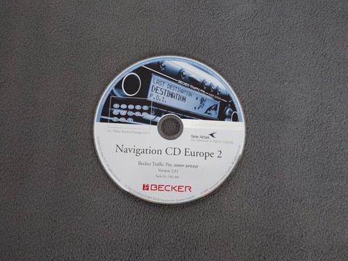 Navigation becker traffic - cd,