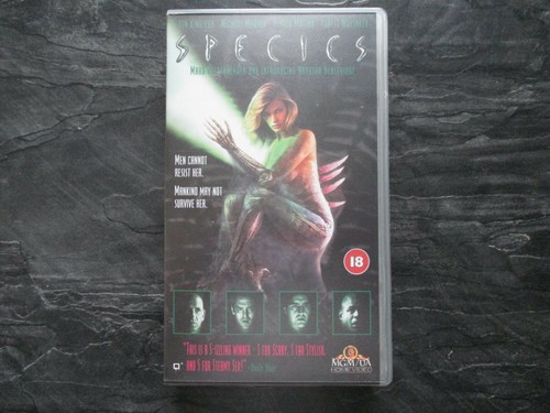Species vhs original warner - vhs,