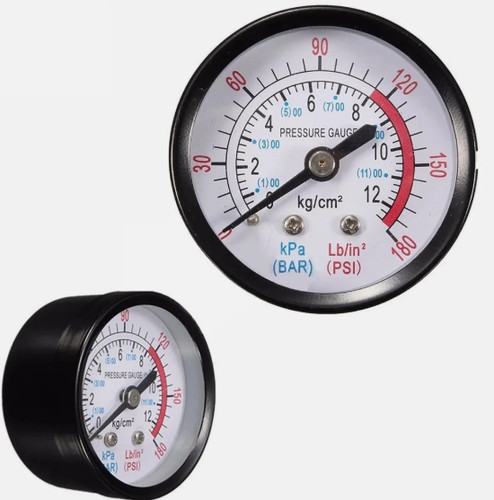 50mm thread 0 180psi - 1/4, 0-180psi