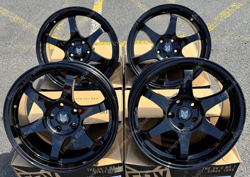 Black pf5 alloy wheels - alloy,