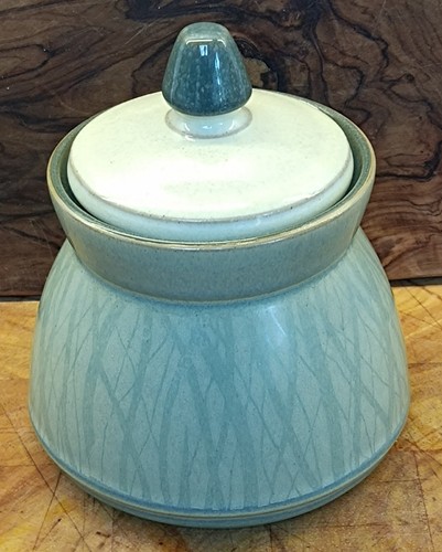Denby storm calm lidded - storm, sugar