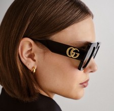 Gucci GG1547S 001 Black Gold