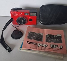 Red Konica Pop. 35mm Compact