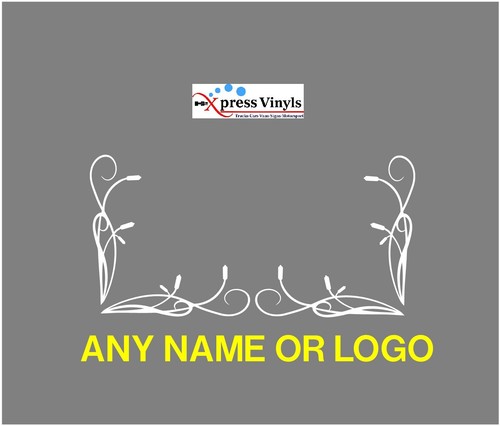 Custom truck van window decals