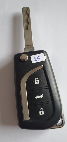 Toyota flip key remote valeo - toyota,