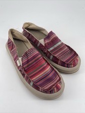 Sanuk Women's Donna Soft Top ST Boho Multi Slip On Shoes 1124160 Hippie Sz 6