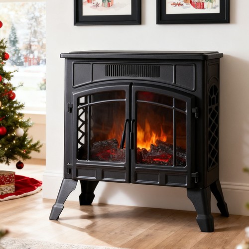 Freestand electric fire - freestand, stove