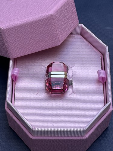 Swarovski lucent pink ring - lucent,