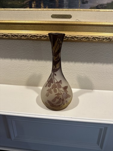 Antique emile galle purple - emile,