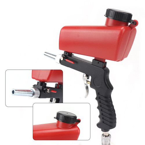 90psi air sandblasting gun - sandblasting, set