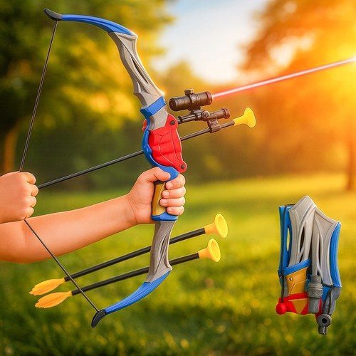 Kids bow and arrow set - kids,