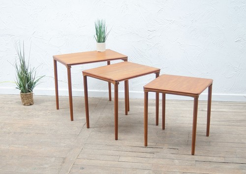 Danish teak nest - a, of