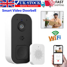 Wireless WiFi Smart Video Doorbell Phone Security Camera Door Bell  Intercom