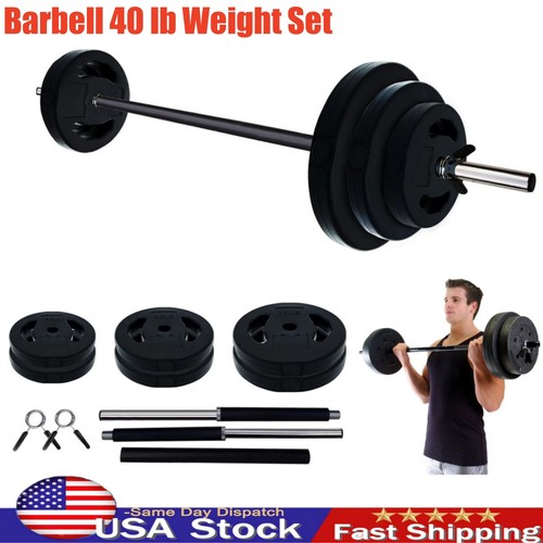 Barbell weight set with - barbell,