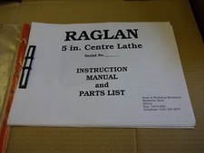 Raglan 5" lathe instruction