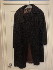 Vintage Bickler Astrakhan Coat
