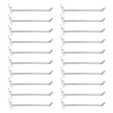Pack of 80 Clear Pegboard