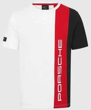 BRAN NEW - Porsche Penske Motorsport Official Stripe Team T-Shirt White Red XL