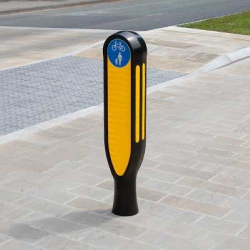 Glasdon safety bollard - glasdon,