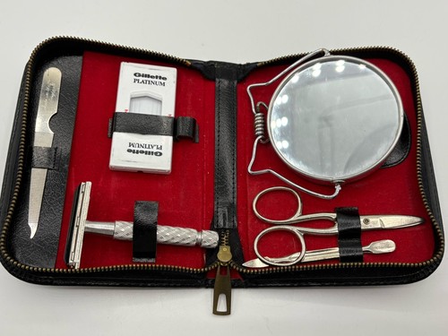 Vintage gillette grooming kit - vintage,