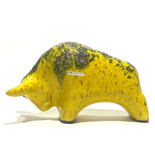 Otto keramik bull yellow - in,