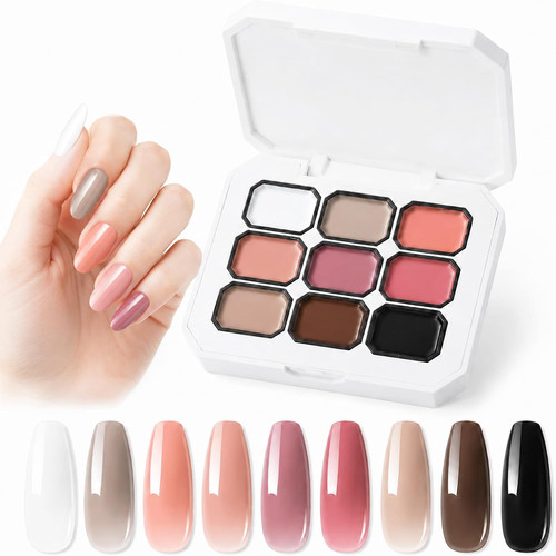 Gradient gel nail kit colors - gradient,
