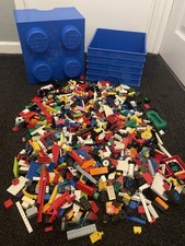 Blue LEGO Storage Bricks