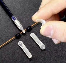 20 x SILICONE QUICK CHANGE WAGGLER FLOAT ADAPTORS CARP MATCH COARSE TACKLE. 