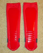 KICKPADS Wrestling Gear Solid RED - TRUNKS TIGHTS KNEEPAD Fast Shipping