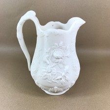 Antique Rose Motif Parian Ware