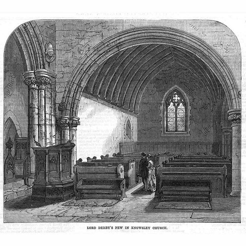 Knowsley church lord - lord, derby's